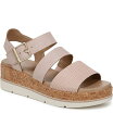 【送料無料】 ドクター・ショール レディース サンダル シューズ Women's Once Twice Espadrille Platform Sandals Petal Pink Faux Leather