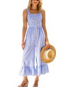 【送料無料】 カップシー レディース ジャンプスーツ トップス Women's Spring Breeze Striped Jumpsuit Light/pas...