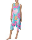 【送料無料】 エレントレイシー レディース ナイトウェア アンダーウェア Ellen Tracey Women's Sleeveless Handkerchie...