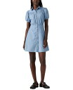 【送料無料】 リーバイス レディース ワンピース トップス Women's Cotton Lea Button-Front Mini Dress My Worl...