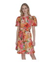 【送料無料】 ヴィンスカムート レディース ワンピース トップス Women's Cotton V-Neck Dress Multi