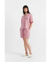 【送料無料】 チンティアンドパーカー レディース シャツ トップス Women's Snoopy Anchor Short Sleeve Shirt and Shorts Set Red/white