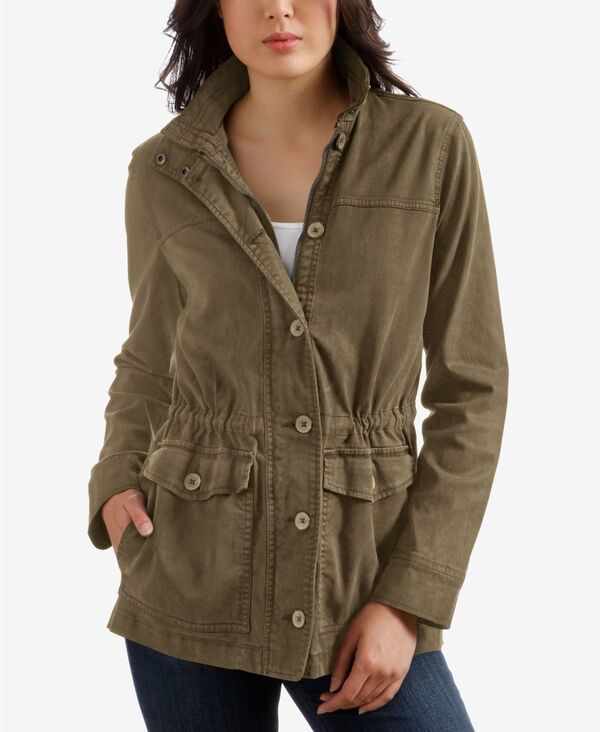 ラッキーブランド レディース アウター ジャケット・ブルゾン ジャケット Lucky Brand Cargo Jacket Olive Night オリーブ