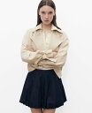 【送料無料】 マンゴ レディース スカート ボトムス Women's Balloon Denim Skirts Open Blue