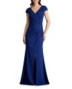 【送料無料】 タダシショージ レディース ワンピース トップス Women's Cargill Pleated Draped Gown Mdnit