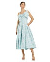 【送料無料】 マックダガル レディース ワンピース トップス Women's Sleeveless Large Bow Detail Floral Brocad...