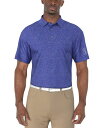 【送料無料】 ピージーエーツアー メンズ ポロシャツ トップス Men's Short Sleeve Confetti Print Golf Polo Shir...