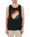 【送料無料】 ハーレー メンズ Tシャツ トップス Men's Linear Palm Tank Top Black
