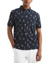 【送料無料】 ナウティカ メンズ ポロシャツ トップス Men's Classic-Fit Sailboat Graphic Polo Shirt Navy S...