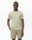 【送料無料】 マンゴ メンズ Tシャツ トップス Men's COOLMAX Slim-Fit T-Shirt Mint Green