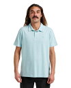 【送料無料】 クイックシルバー メンズ ポロシャツ トップス Men's Sunset Cruise Polo Shirt Dusty turquoise