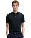 【送料無料】 ヒューゴボス メンズ ポロシャツ トップス Men's Mercerized Cotton Regular-Fit Polo Shirt Dark...