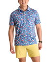 【送料無料】 チャビーズ メンズ ポロシャツ トップス Men's The Spring Pedal Classic-Fit Printed Performan...