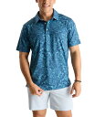 【送料無料】 チャビーズ メンズ ポロシャツ トップス Men's The Dyed And True Performance Polo Shirt Navy