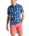 【送料無料】 チャビーズ メンズ ポロシャツ トップス Men's The Liberty Cup Performance Polo Shirt Navy