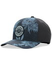 【送料無料】 ピージーエーツアー メンズ 帽子 アクセサリー Men's Leaf-Print Logo Hat Iron Gate