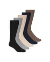 【送料無料】 スコッチアンドソーダ メンズ 靴下 アンダーウェア Men's 5-Pack Ribbed Crew Dress Socks Black