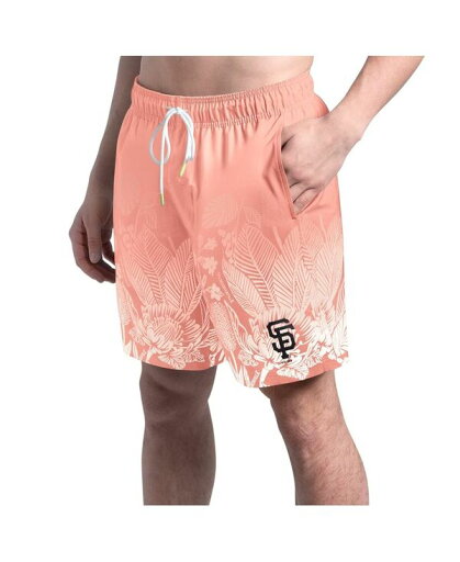【送料無料】 マルガリータビル メンズ ハーフパンツ・ショーツ 水着 Men's Coral San Francisco Giants Lagoon Fiesta Swim Shorts Coral 【送料無料】 マルガリータビル メンズ ハーフパンツ・ショーツ 水着 Men's Coral San Francisco Giants Lagoon Fiesta Swim Shorts Coral
