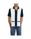 【送料無料】 ランズエンド メンズ ポロシャツ トップス Men's Short Sleeve Supima Retro Camp Collar Button ...