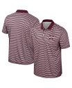 【送料無料】 コロシアム メンズ ポロシャツ トップス Men's Maroon Mississippi State Bulldogs Striped Polo...