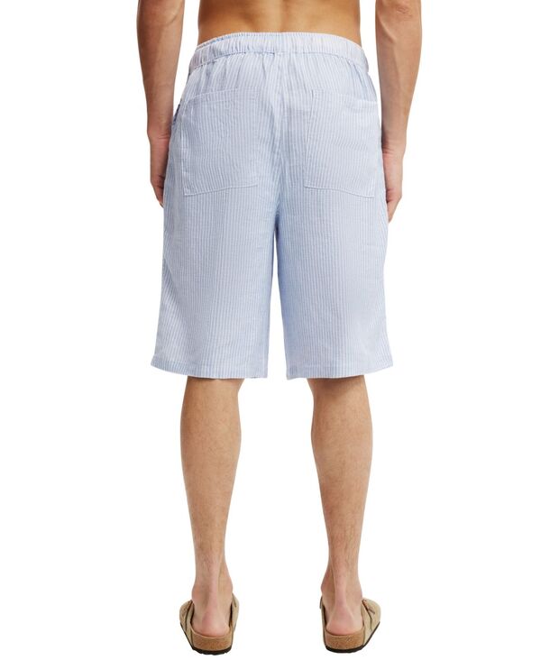 【送料無料】 コットンオン メンズ ハーフパンツ・ショーツ ボトムス Men's Baggy Shorts Blue stripe