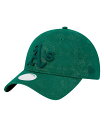 【送料無料】 ニューエラ レディース 帽子 アクセサリー Women's Green Athletics Tonal Floral 9TWENTY Adjustable Hat Green