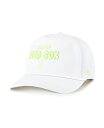 【送料無料】 47ブランド レディース 帽子 アクセサリー Women's White Boston Red Sox Bright Side Adjustable Hitch Hat White