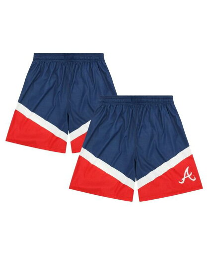 【送料無料】 フォコ メンズ ハーフパンツ・ショーツ ボトムス Men's Navy/Red Atlanta Braves Color Blocked Shorts Navy Red 【送料無料】 フォコ メンズ ハーフパンツ・ショーツ ボトムス Men's Navy/Red Atlanta Braves Color Blocked Shorts Navy Red