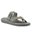 【送料無料】 ホワイトマウンテン レディース サンダル シューズ Women's Basket Round Toe Flat Sandals Blue Raspberry Sandalwood Fabric