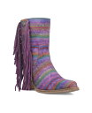 【送料無料】 ディンゴ レディース ブーツ・レインブーツ シューズ Women's Chili Pepper Leather Booties Purple mu...