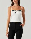 【送料無料】 アストール レディース シャツ トップス Women's Paiton Bow Top White