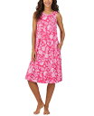 【送料無料】 クドルドッズ レディース ナイトウェア アンダーウェア Women's Printed Sleeveless Midi Nightgown Tro...