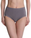 【送料無料】 ナトリ レディース パンツ アンダーウェア Bliss Lace-Trim High Rise Cotton Brief 755058 Nicke...