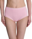 【送料無料】 ナトリ レディース パンツ アンダーウェア Bliss Lace-Trim High Rise Cotton Brief 755058 Soft ...