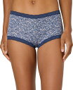 【送料無料】 メイデンフォーム レディース パンツ アンダーウェア Lace Trim Microfiber Boyshort Underwear 40760 ...