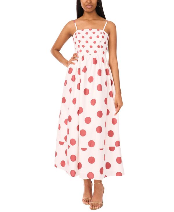 【送料無料】 セセ レディース ワンピース トップス Women's Cotton-Blend Pr
