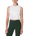 【送料無料】 スウェッティベティ レディース タンクトップ トップス Women's Breathe Easy Cropped Tank Top White