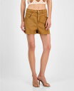 【送料無料】 アヴェックレフィーユ レディース ハーフパンツ・ショーツ ボトムス Women's High-Rise Specialty Yoke Front Shorts Santa Fe Umber Wash