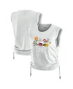 【送料無料】 ウェア バイ エリン アンドルーズ レディース タンクトップ トップス Women's Heather Gray New York Yankees...
