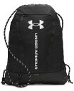 【送料無料】 アンダーアーマー メンズ バックパック・リュックサック バッグ Men's Logo Hustle Backpack Black / Black / White(4)