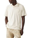 【送料無料】 リーバイス メンズ ポロシャツ トップス Men's Terry Pocket Polo Shirt Egret