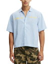 【送料無料】 コットンオン メンズ シャツ トップス Men's Ventura Short Sleeve Shirt Blue(4)