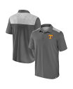 【送料無料】 ファナティクス メンズ ポロシャツ トップス Men's Gray Tennessee Volunteers Iconic Brushed Blo...