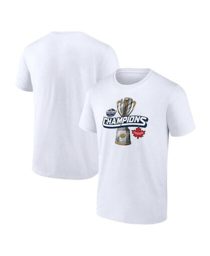 【送料無料】 ファナティクス メンズ Tシャツ トップス Men's White Canada 2025 4 Nations Face-Off Champions T-Shirt White 【送料無料】 ファナティクス メンズ Tシャツ トップス Men's White Canada 2025 4 Nations Face-Off Champions T-Shirt White