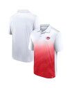 【送料無料】 ファナティクス メンズ ポロシャツ トップス Men's White Cincinnati Reds Iconic Parameter Subli...