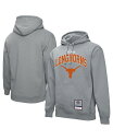 【送料無料】 ミッチェル&ネス メンズ パーカー・スウェット アウター Men's Heather Gray Texas Longhorns Classic A...