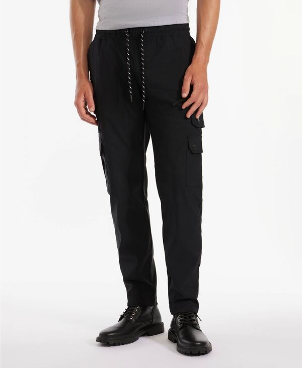 【送料無料】 エコー メンズ カジュアルパンツ ボトムス Men's Zip Ship Cargo Jogger Pants Black