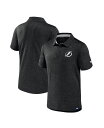 【送料無料】 ファナティクス メンズ ポロシャツ トップス Men's Black Tampa Bay Lightning Authentic Pro Jacq...