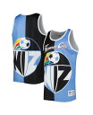 【送料無料】 ミッチェル&ネス メンズ タンクトップ トップス Men's Black/Sky Blue Sporting Kansas City Sublim...
