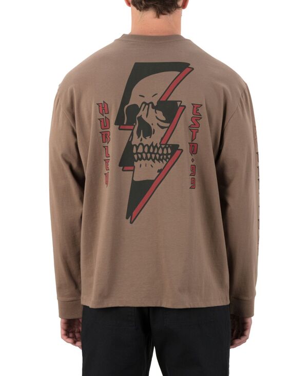 【送料無料】 ハーレー メンズ Tシャツ トップス Men's Bolt Long Sleeve T-Shirt Woodside